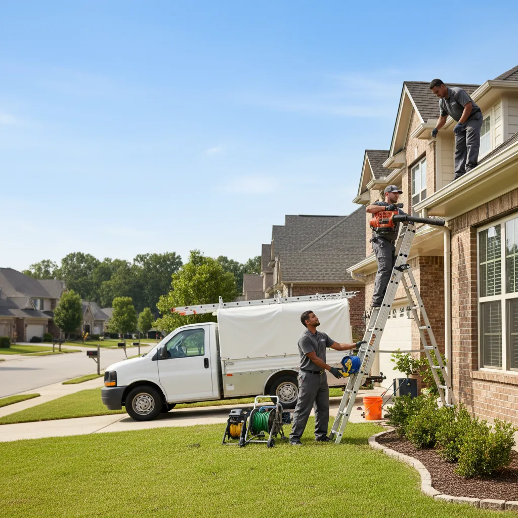 Home Gutter Service in Wallisville, TX near me